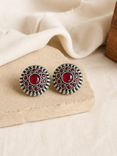 Oxidised Stud Earrings | AMOLA