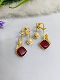Monalisa Stone Stud Earrings | AMOLA