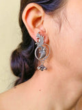 925 Silver Plated Bird Earrings for Elegant Looks | AMOLA