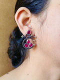 Premium Oxidised Earrings with Intricate Design & Timeless Finish | AMOLA