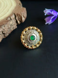 tribal Oxidised Adjustable Rings | AMOLA