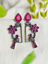 Oxidised Premium Quality Bird Dangler Earrings for Elegant Look | AMOLA