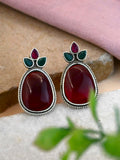 Shop Monalisa Oval Casual Stud Earrings Online | AMOLA