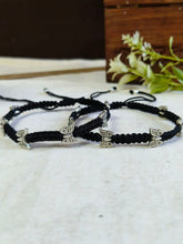 Butterfly Bliss German Silver Thread Anklets | AMOLA