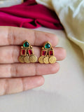 Gold-Plated Temple Choker Jewelry Set | AMOLA