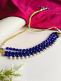 Emerald Harmony Choker Necklace Set | AMOLA