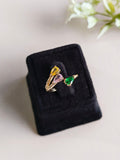 Luxury Finish AD Adjustable Ring | AMOLA