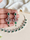 Stylish American Diamond Necklace | AMOLA