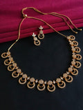 Premium American Diamond Necklace Set | AMOLA