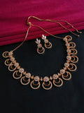 Premium American Diamond Necklace Set | AMOLA