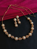 Premium American Diamond Necklace Set | AMOLA