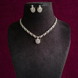Premium American Diamond Necklace Set | AMOLA