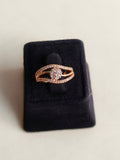 Stylish American Diamond Adjustable Ring | AMOLA