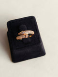 Stylish American Diamond Adjustable Ring | AMOLA