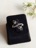 Stylish American Diamond Adjustable Ring | AMOLA