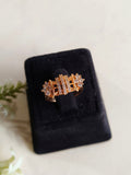 Stylish American Diamond Adjustable Ring | AMOLA