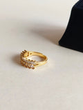 Timeless American Diamond Adjustable Ring | AMOLA