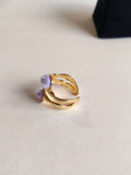 Timeless American Diamond Adjustable Ring | AMOLA