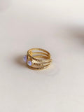 Timeless American Diamond Adjustable Ring | AMOLA