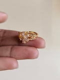 Timeless American Diamond Adjustable Ring | AMOLA