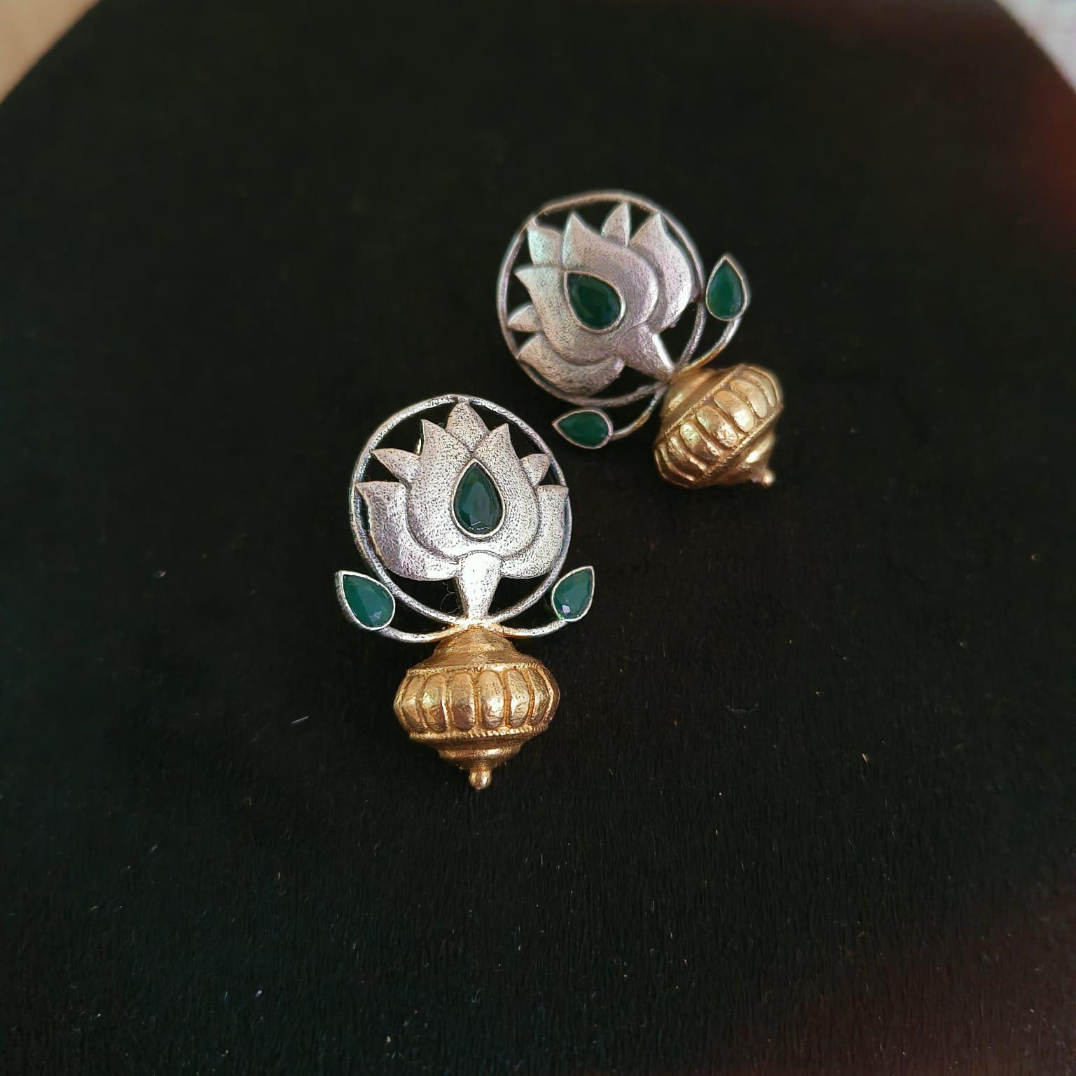 Oxidised Earrings