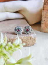 Elegant Silver-Plated Stud Earrings for Casual Wear | AMOLA