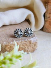Classic Tiny Round Stud Earrings | AMOLA