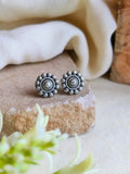 Classic Tiny Round Stud Earrings | AMOLA