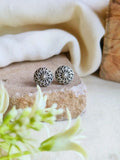 Elegant 925 Silver Tiny Round Studs | AMOLA