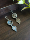 Elegant Silver Keri Hook Earrings | AMOLA