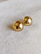 Hollow Golden Ball Stud Earrings | AMOLA