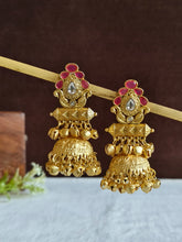Gold Plated Traditional Jhumka Earrings | AMOLA