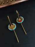 Enamel Crescent Shape Bugadi Ear Cuffs | AMOLA