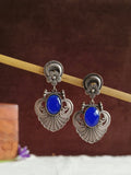 Monalisha Filigree Oxidized Statement Dangler Earrings | AMOLA