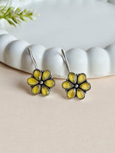 Cubic Zirconia Oxidised Stud Earrings | AMOLA