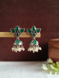 Oxidised Pearl Jhumki | AMOLA