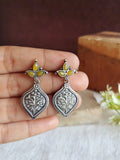 Classic Oxidised Dangler Earrings | AMOLA
