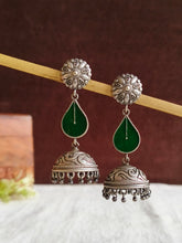 Teardrop Meenakari Jhumka | AMOLA