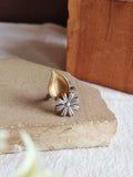 Dual Tone Oxidised Rings | AMOLA