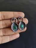 Antique Oxidised Silver Statement Necklace | AMOLA