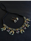 Pearl Oxidized Necklace | AMOLA