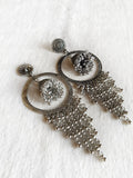 Oxidized Jhumka Chandbali Statement Earrings | AMOLA