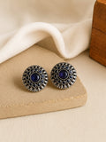 Oxidised Stud Earrings | AMOLA