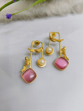Monalisa Stone Stud Earrings | AMOLA