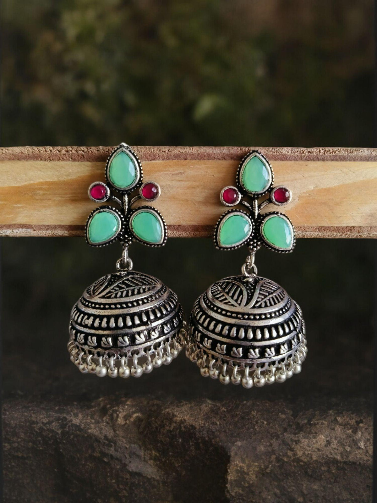Jhumka Earrings with Ghungroo | AMOLA