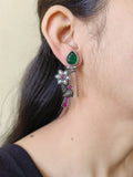 Oxidised Premium Quality Bird Dangler Earrings for Elegant Look | AMOLA