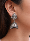 Krishna Face Oxidised Jhumka | AMOLA