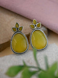 Shop Monalisa Oval Casual Stud Earrings Online | AMOLA