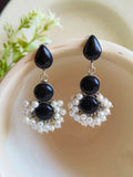 Premium Brass Oxidized Monalisa Dangler Earrings – Everyday Elegance! | AMOLA