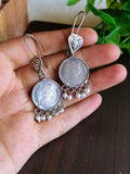 Coin Pearl Drop Earrings | AMOLA